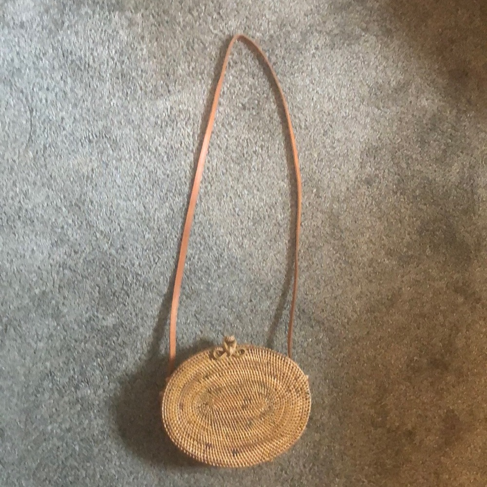 Whicker purse